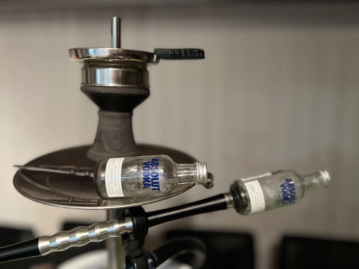 Mundstücke als Mini-Flaschen